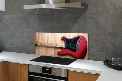 Painel de vidro Guitarra elétrica
