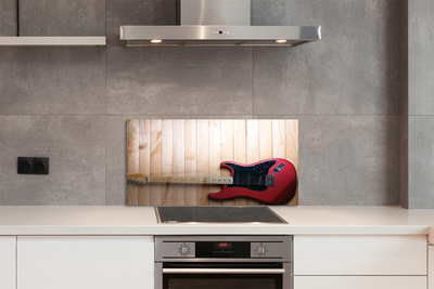 Painel de vidro Guitarra elétrica