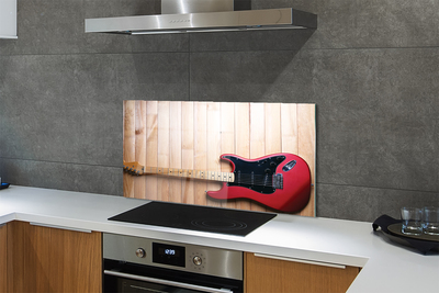 Painel de vidro Guitarra elétrica
