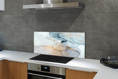 Painel de vidro Manchas de abstração de pedra