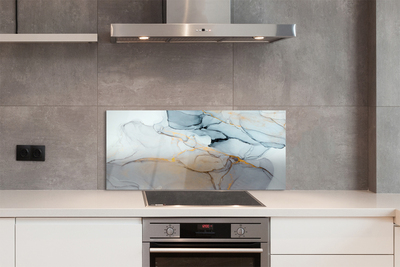 Painel de vidro Manchas de abstração de pedra