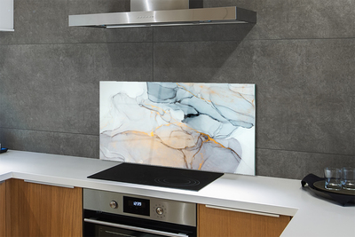 Painel de vidro Manchas de abstração de pedra