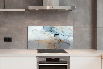 Painel de vidro Manchas de abstração de pedra