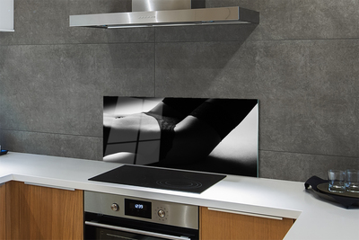 Painel de vidro barriga de mulher