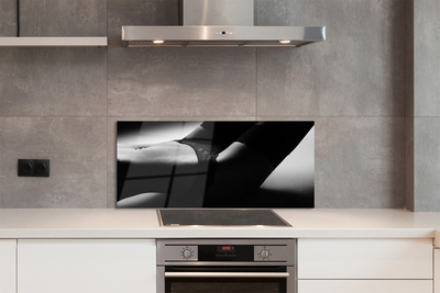 Painel de vidro barriga de mulher