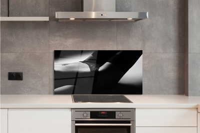 Painel de vidro barriga de mulher