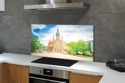 Painel de vidro Catedral de Cracóvia