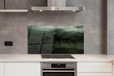 Painel de vidro Nuvens zumbis