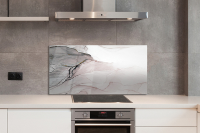 Painel de vidro Manchas de abstração de pedra