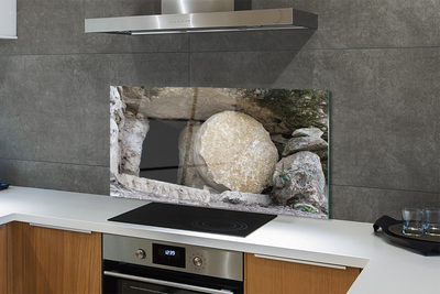 Painel de vidro Caverna