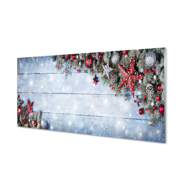 Painel de vidro Enfeites, cones, placas