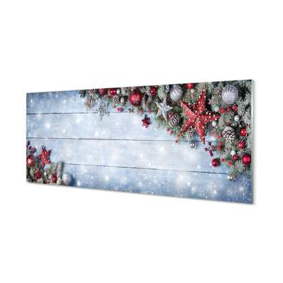 Painel de vidro Enfeites, cones, placas