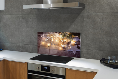 Painel de vidro Bolas, cones, placas, lâmpadas