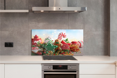 Painel de vidro Bolas de gengibre