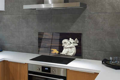 Painel de vidro Placa de folha de anjo adormecido