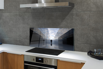 Painel de vidro Espelhos do céu