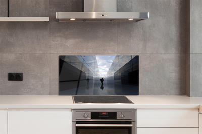 Painel de vidro Espelhos do céu