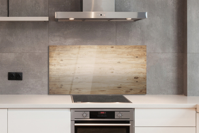 Painel de vidro Tábuas de madeira com nós