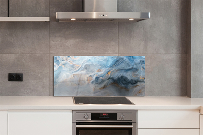 Painel de vidro Manchas de abstração de pedra