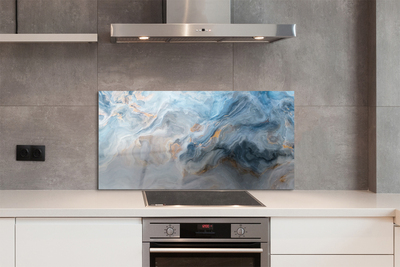 Painel de vidro Manchas de abstração de pedra