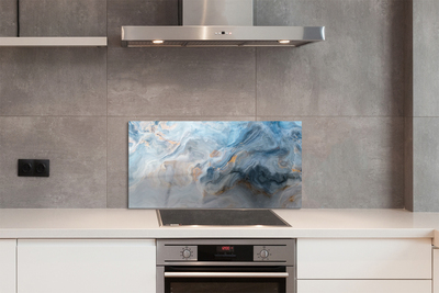 Painel de vidro Manchas de abstração de pedra