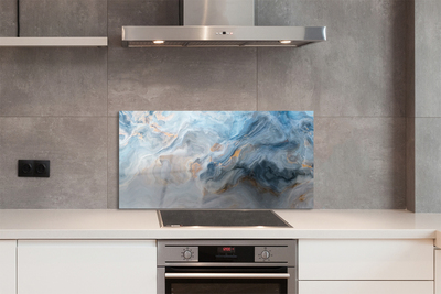 Painel de vidro Manchas de abstração de pedra