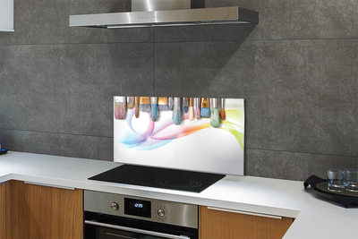 Painel de vidro Pincéis para pintura