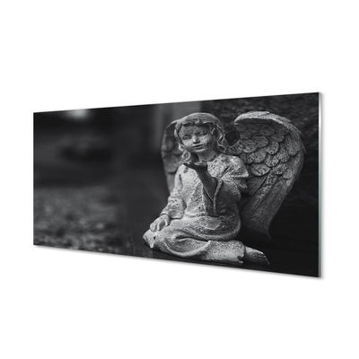 Painel de vidro Anjo