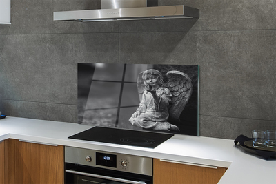 Painel de vidro Anjo