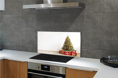 Painel de vidro Decorações para presentes de árvore de Natal