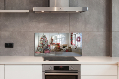 Painel de vidro Decorações para presentes de árvore de Natal