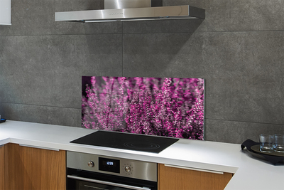 Painel de vidro Campo de urze