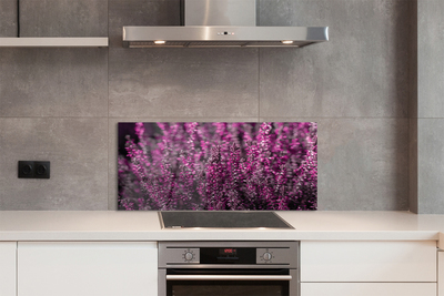 Painel de vidro Campo de urze