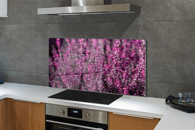 Painel de vidro Campo de urze