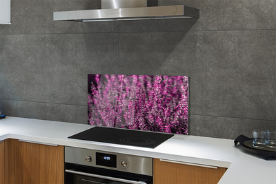 Painel de vidro Campo de urze