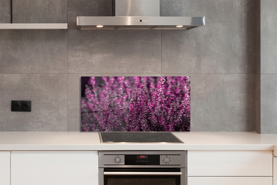 Painel de vidro Campo de urze