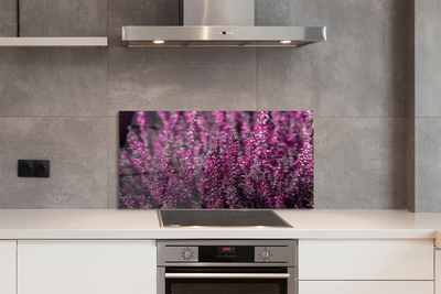 Painel de vidro Campo de urze