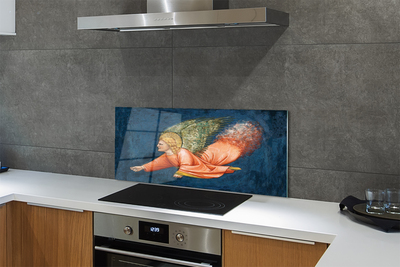 Painel de vidro Arte de anjo alado