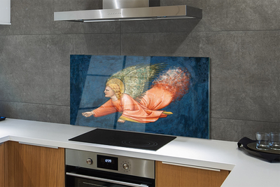 Painel de vidro Arte de anjo alado