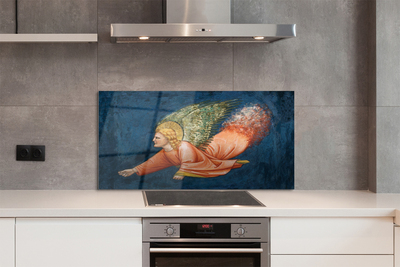 Painel de vidro Arte de anjo alado