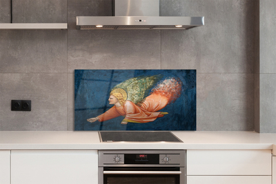 Painel de vidro Arte de anjo alado