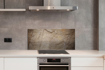 Painel de vidro Parede de estrutura de pedra