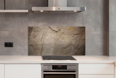 Painel de vidro Parede de estrutura de pedra