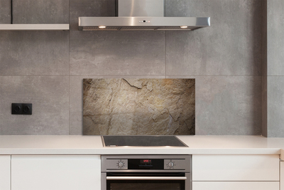 Painel de vidro Parede de estrutura de pedra