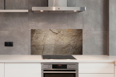 Painel de vidro Parede de estrutura de pedra