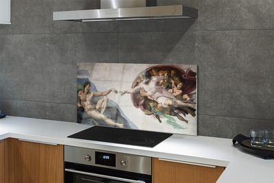 Painel de vidro Ato de mitologia de Apolo