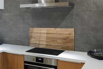 Painel de vidro Estrutura de tábuas de madeira