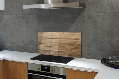 Painel de vidro Estrutura de tábuas de madeira