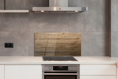 Painel de vidro Estrutura de tábuas de madeira