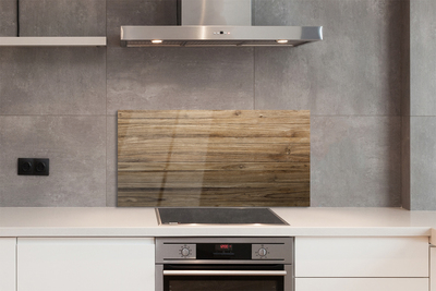 Painel de vidro Estrutura de tábuas de madeira